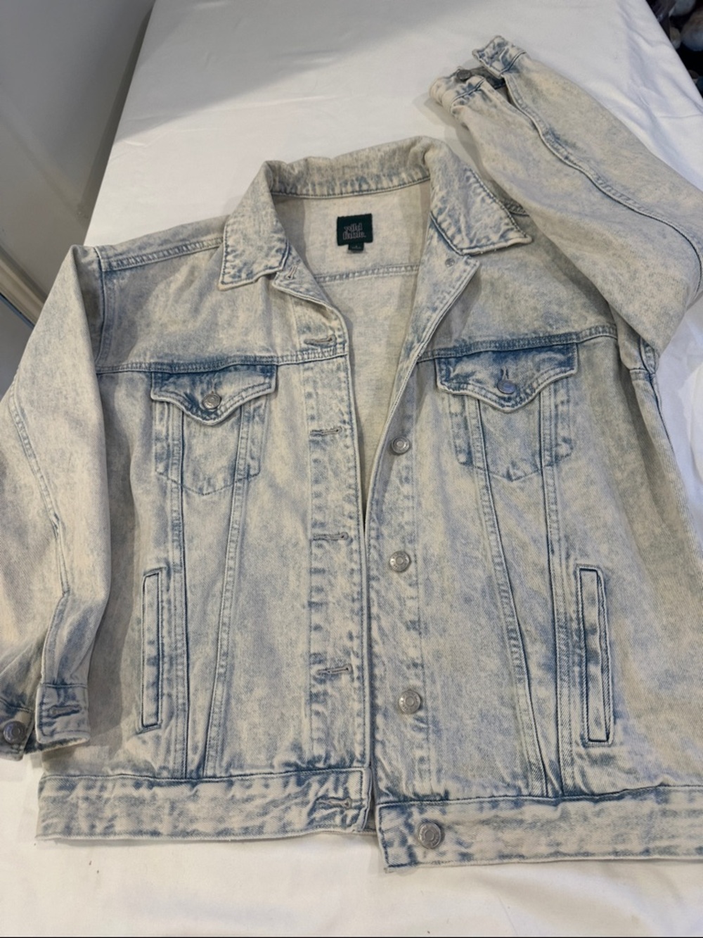 wild fable Light Wash Blue Denim Jacket